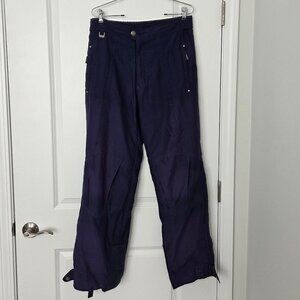 VTG Spyder Ski Snow Pants Thinsulate Waterproof Adjustable Snowboard Blue Men M